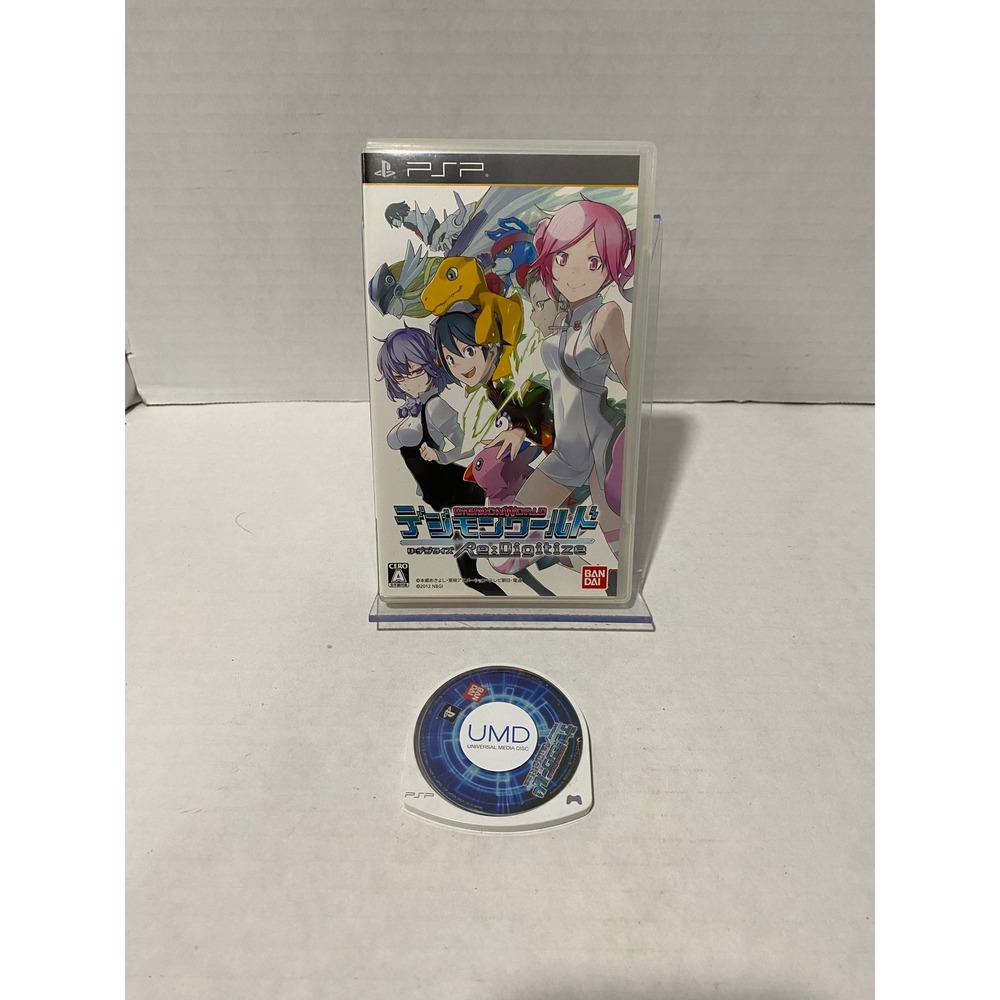Bandai Digimon World Re:Digitize PSP Japanese Import RPG Video Game Excellent